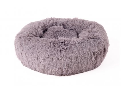 Magnum Donut Fluffy ŠEDÝ průměr 70