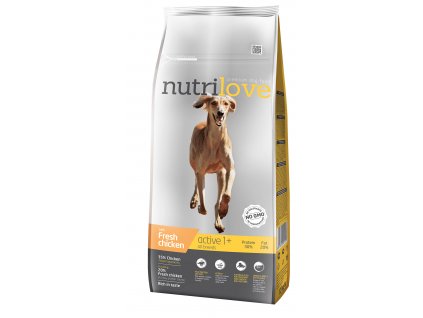 Nutrilove dry dog ACTIVE 12kg