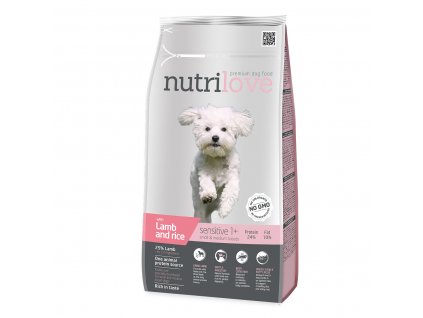 NUTRILOVE 1,6kg DOG sensitive 2020