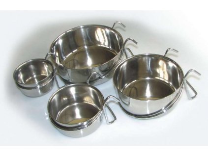 Nerez závěsná miska s háčkem 0,6l