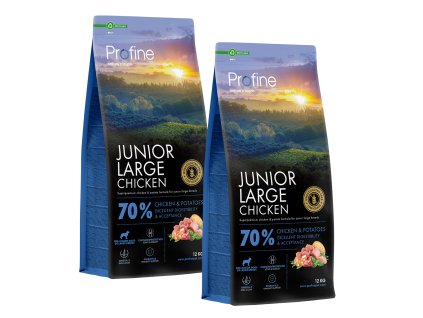 Profine Dog Dry Junior Large Chicken 24kg