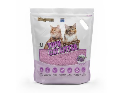 Magnum TOFU cat litter LAVENDER 6l