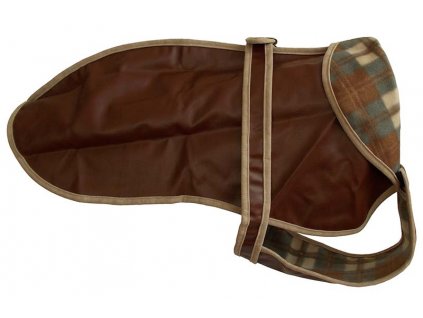 Kabátek umělá kůže 68cm