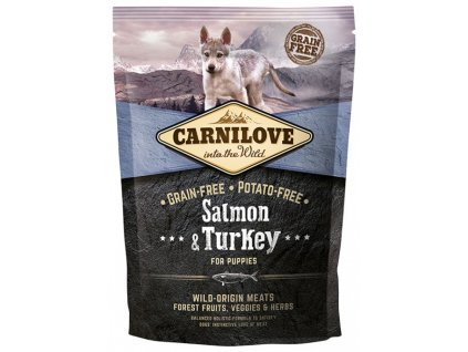 Carnilove Salmon & Turkey for puppies 1,5kg | Tenesco.cz