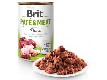 Brit Paté & Meat Duck 400g 5+1 ZDARMA