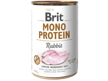 Brit Mono Protein Rabbit 400g 5+1 ZDARMA