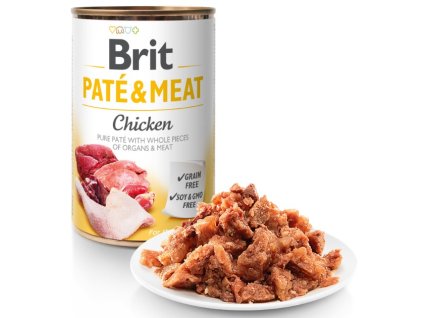 Brit Paté & Meat Chicken 800g 5+1 ZDARMA