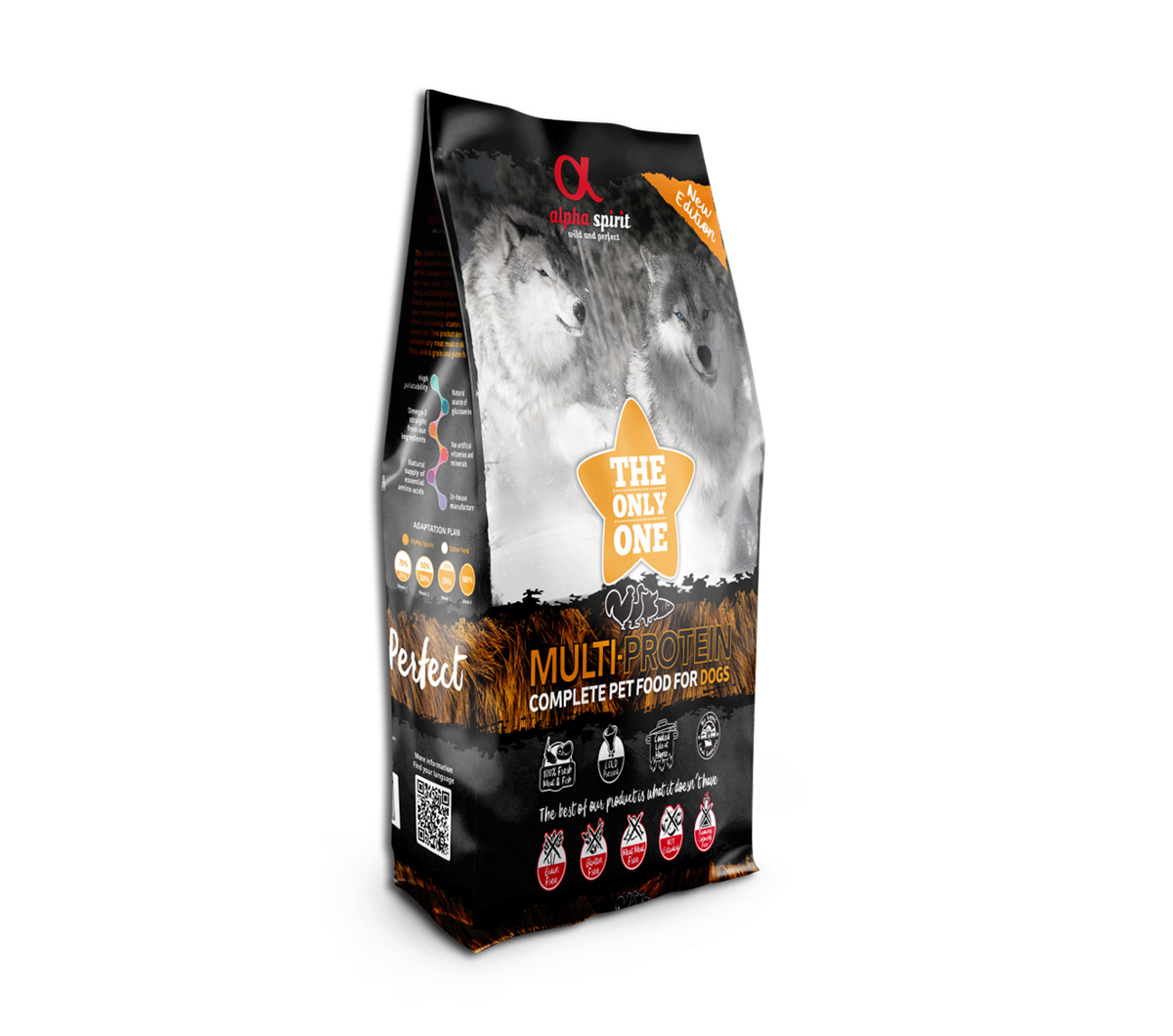 Alpha Spirit The Only One Dog Multiprotein 12 kg