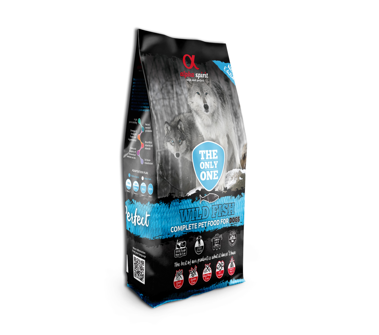 Alpha Spirit The Only One Dog Wild Fish 12 kg
