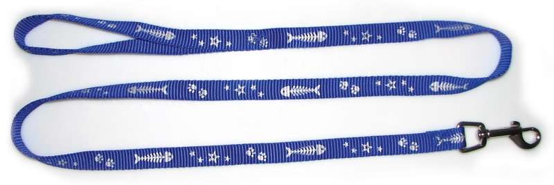 Vodítko nylon pro kočky a malé psy reflexní 15mm x 120cm