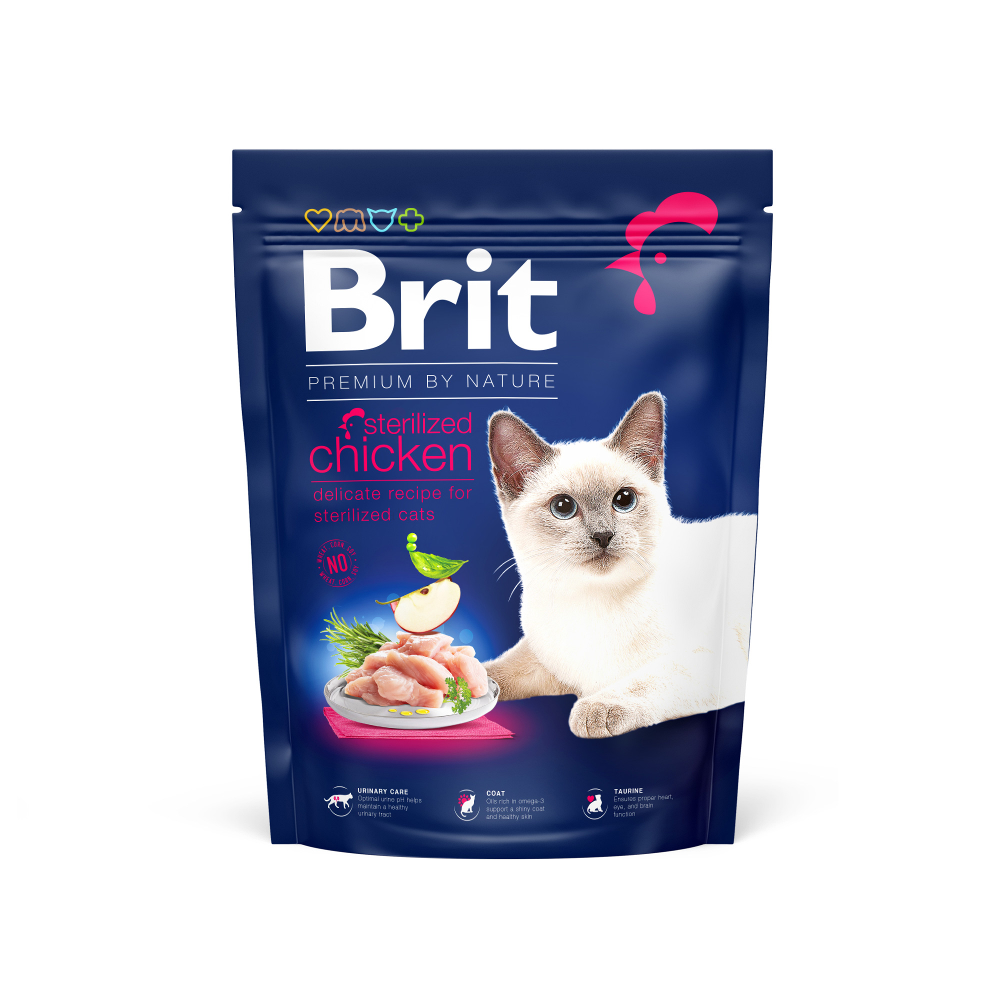 Brit Premium by Nature Cat Sterilized Chicken 300g