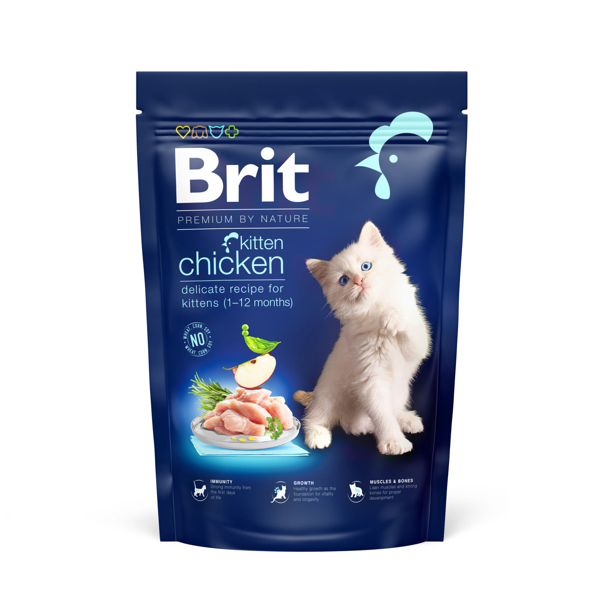 Brit Premium by Nature Cat Kitten Chicken 800g
