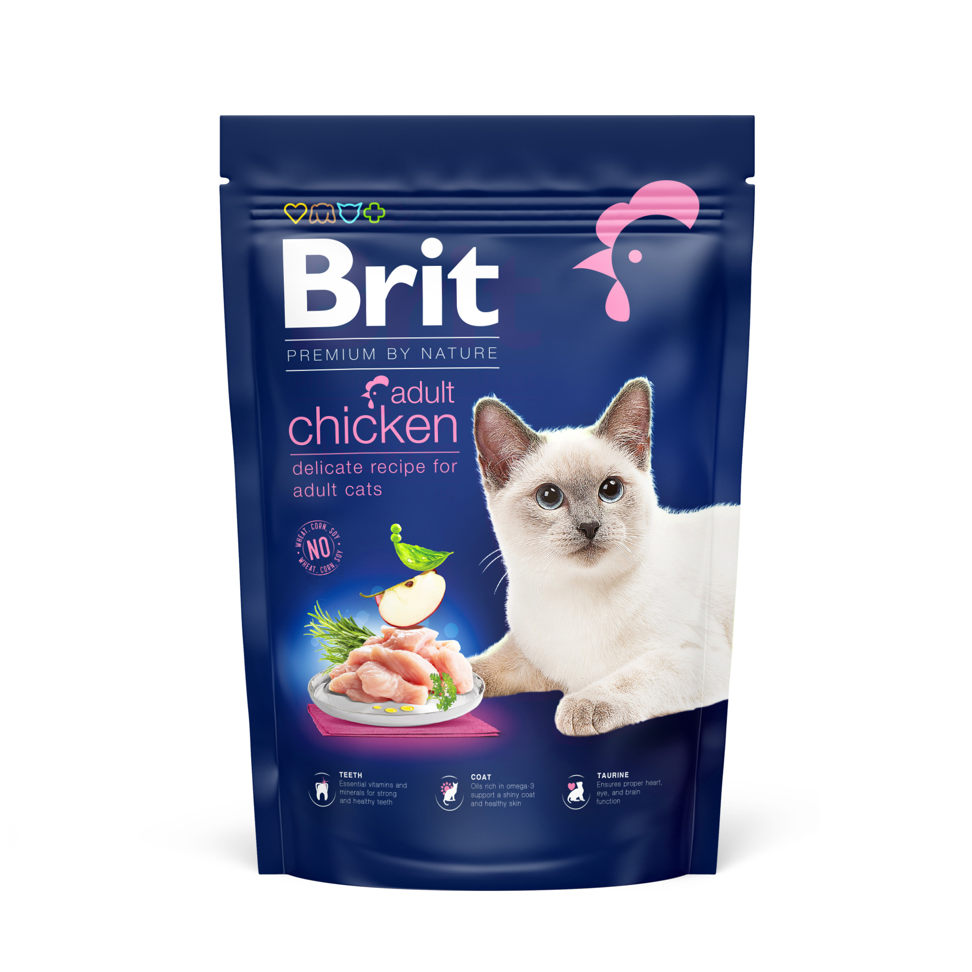 Brit Premium by Nature Cat Adult Chicken 800g