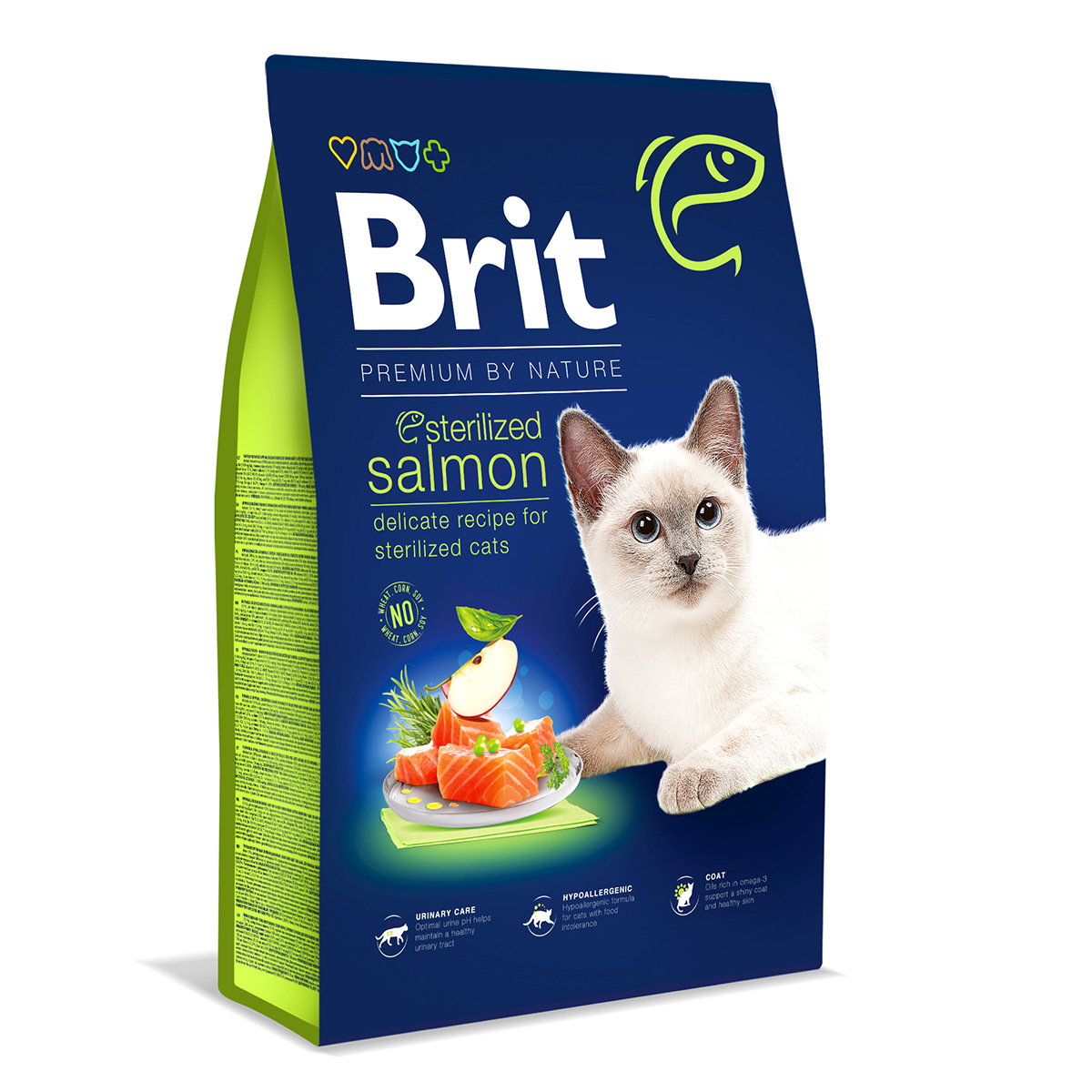 Brit Premium by Nature Cat Sterilized Salmon 8kg