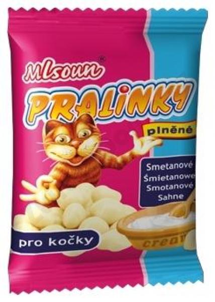 ML Mlsoun Cat pralinky smetanové 40g