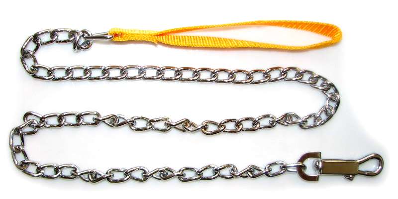Vodítko řetěz s nylon. uchem 1,6mm x 120cm