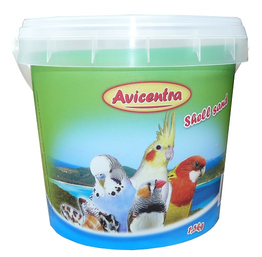 Avicentra Písek s drcenými mušlemi 1,5kg