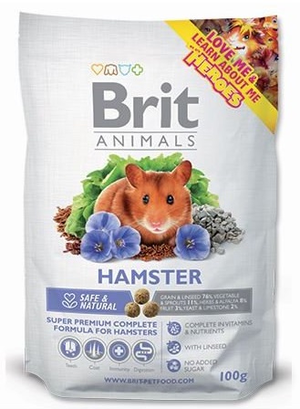 Brit Animals HAMSTER complete 100g