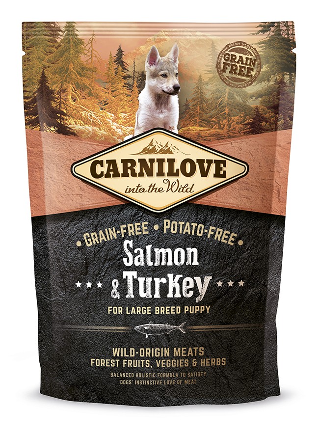 Carnilove Salmon & Turkey for large breed puppy 1,5kg