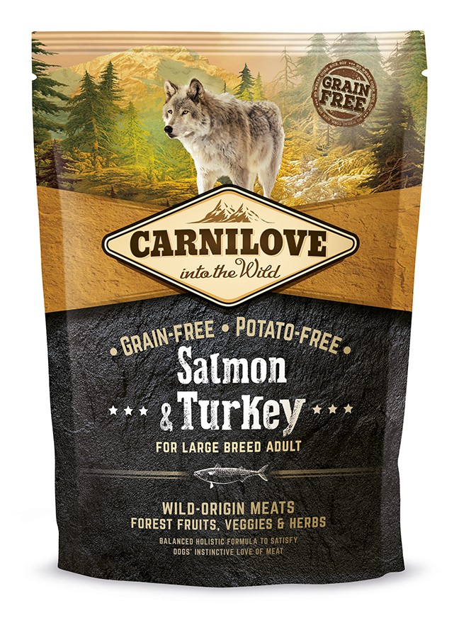 Carnilove Salmon & Turkey for large breed adult 1,5kg