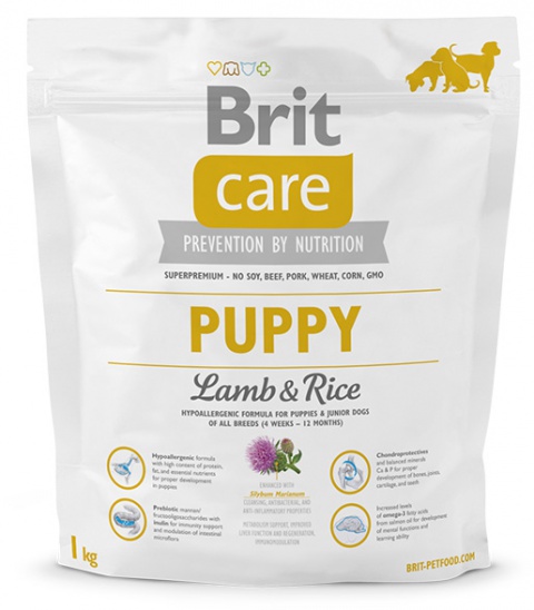 NEW Brit Care Puppy Lamb & Rice 1kg