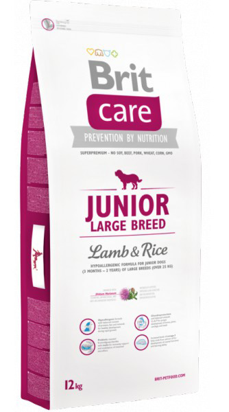 Brit Care Junior Large Breed Lamb & Rice 12kg