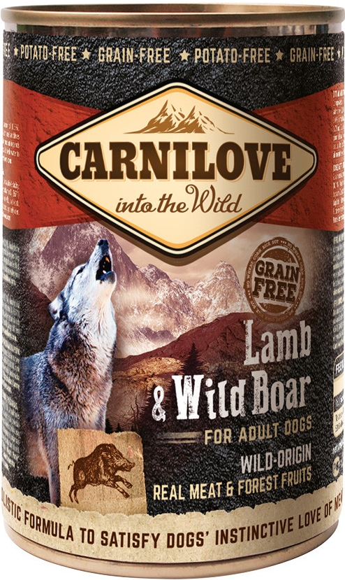 Carnilove Wild Meat Lamb &amp; Wild Boar 400g