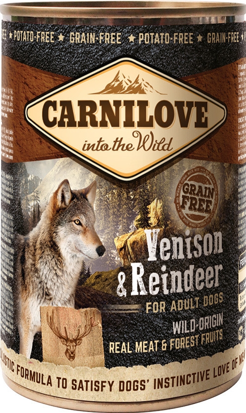 Carnilove Wild Meat Venison & Reindeer 400g