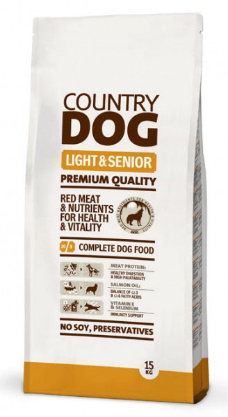 COUNTRY DOG Light & Senior 15kg