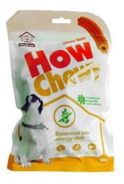 Denta pure HOW CHEWY flower bone 180g