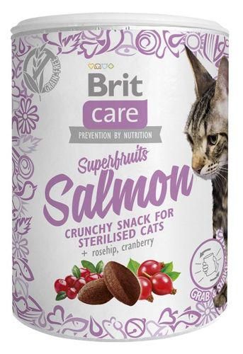 Brit Care Cat Snack Superfruits Salmon 100g