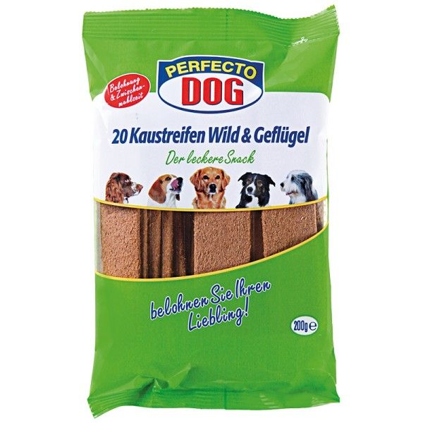 Perfecto Dog Masové plátky zvěřina + drůbeží 20ks 200g