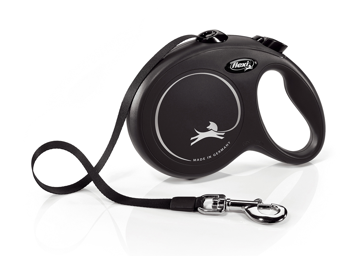 Vodítko Flexi Classic L 5m (max 50kg) pásek černá