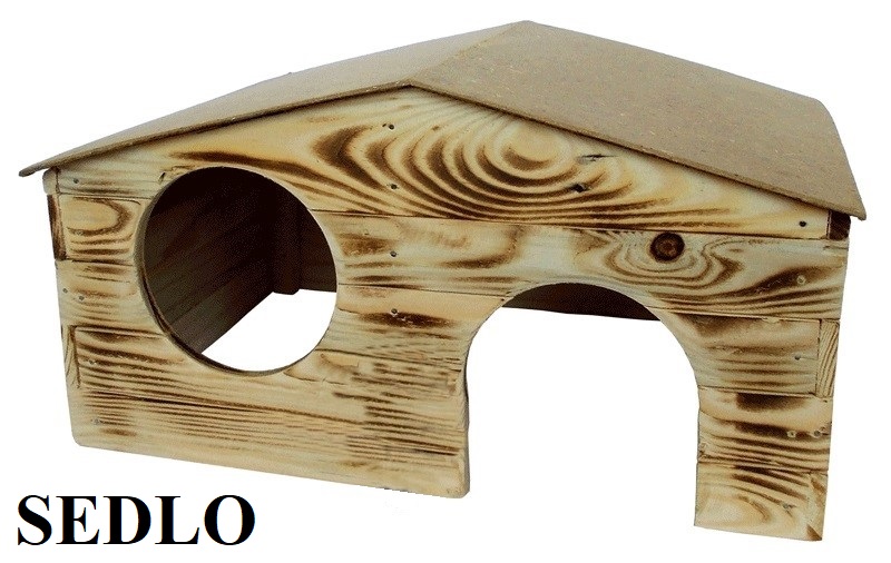 Dřevěná budka Sedlo 5 KRÁLÍK