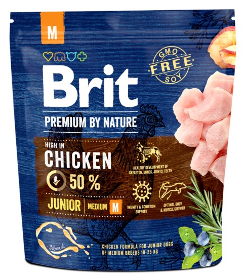 Brit Premium by Nature Junior M 1kg
