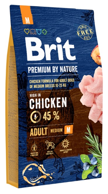 Brit Premium by Nature Adult M 8kg