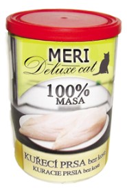 MERI CAT deluxe kuřecí prsa bez kosti 400g