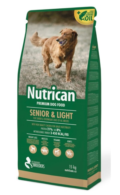 NutriCan Senior & Light 15kg