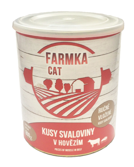 FARMKA CAT se svalovinou 800g