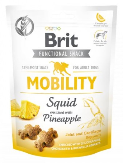 Brit Care Dog Functional Snack Mobility Squid 150g