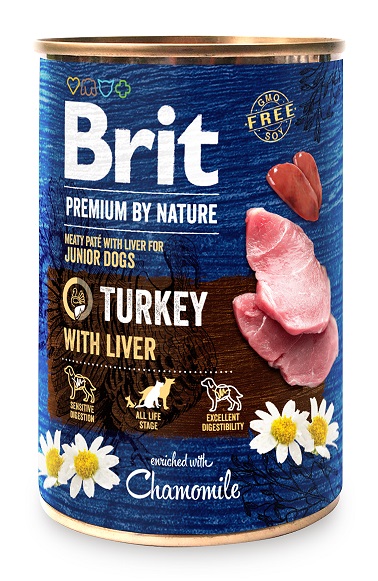 Brit Premium by Nature Turkey with Liver 400g