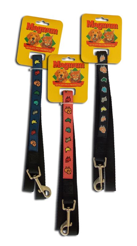 Vodítko nylon plast ZOO 20mm x 120cm