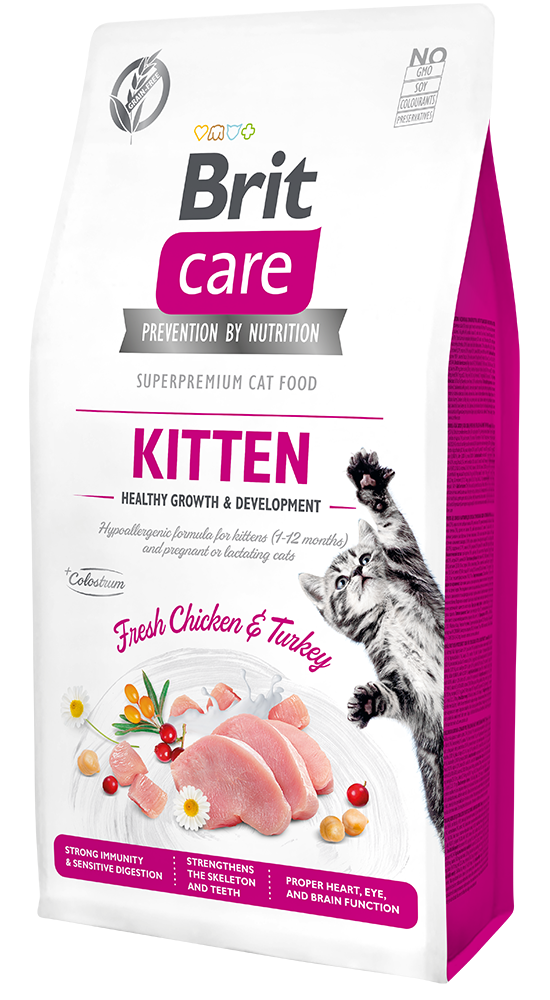 Brit Care Cat Grain-Free Kitten Healthy Growth & Development 7kg