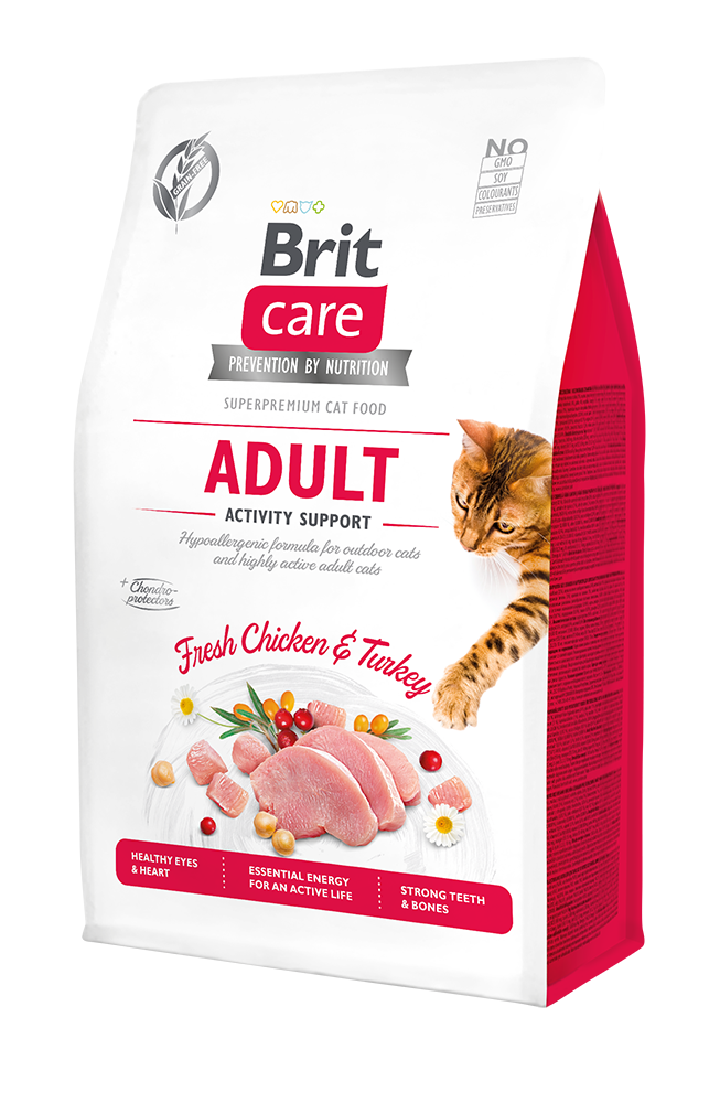 Brit Care Cat Grain-Free Adult Activity Support 400g