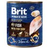 Brit Premium by Nature Fish with Fish Skin 800g 5+1 ZDARMA