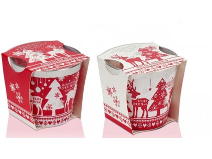BARTEK CANDLES Svíčka ve skle Scandinavian Christmas Winter Gingerbread 115g