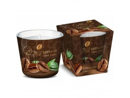 Bartek Candles Coffee Roasted Espresso Black Classic 115 g