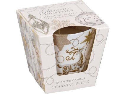 Bartek Candles GLAMOUR CHRISTMAS GOLDEN GLOW 115 g