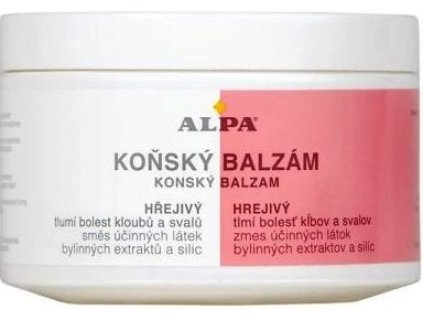 Alpa koňský balzám hřejivý 250ml