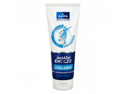 Alpa masážní emulze Základní 210ml